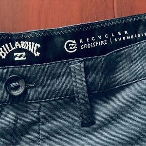 Billabong Black Recycled Crossfire Shorts